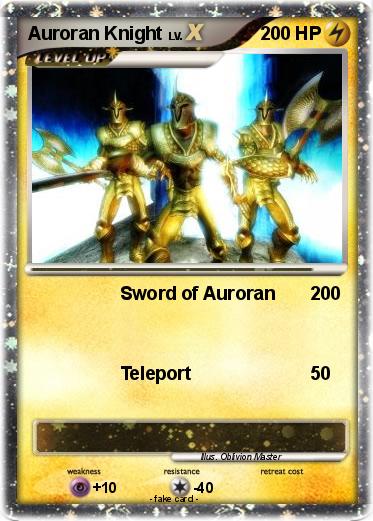 Pokemon Auroran Knight