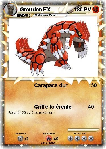 Pokemon Groudon EX