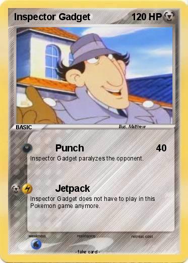 Pokemon Inspector Gadget