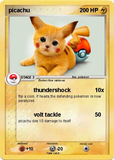 Pokemon picachu