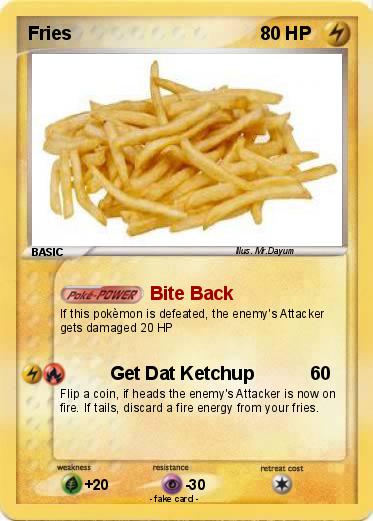 Pokemon Fries