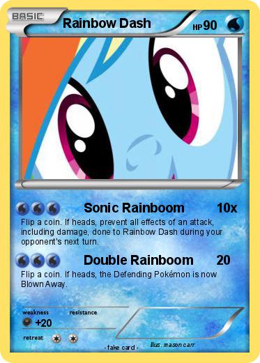 Pokemon Rainbow Dash