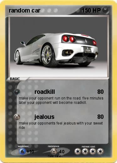 Pokemon random car