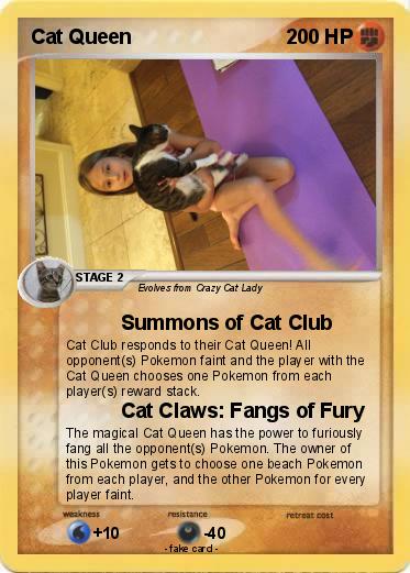 Pokemon Cat Queen