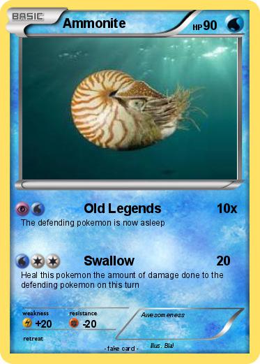 Pokemon Ammonite