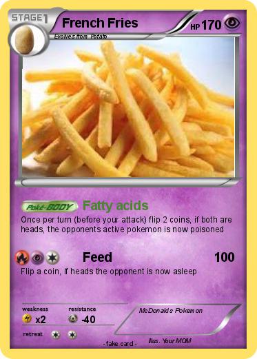 Pokemon French Fries