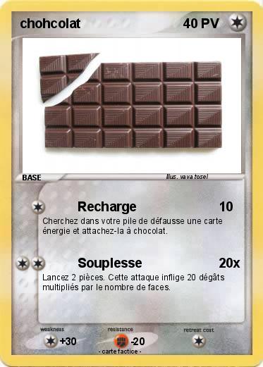 Pokemon chohcolat