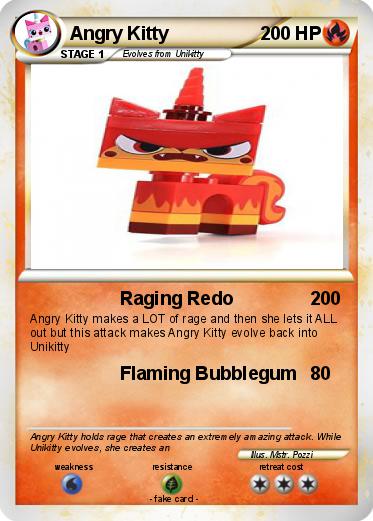 Pokemon Angry Kitty