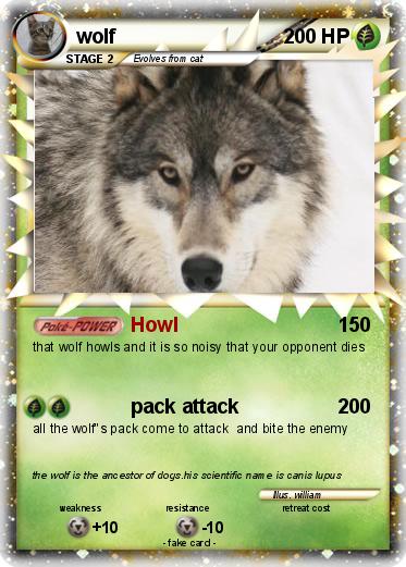 Pokemon wolf