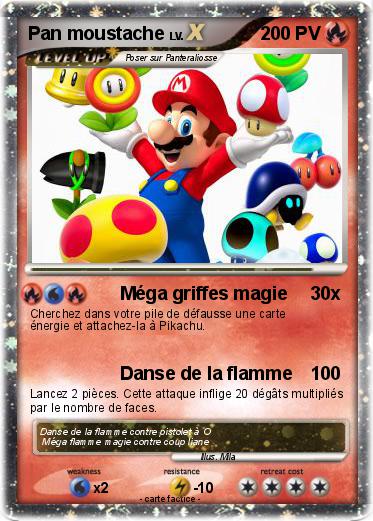 Pokemon Pan moustache