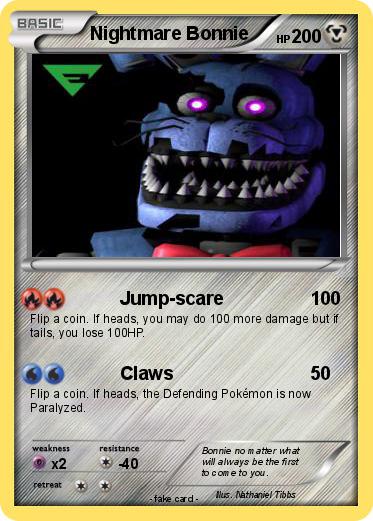 Pokemon Nightmare Bonnie