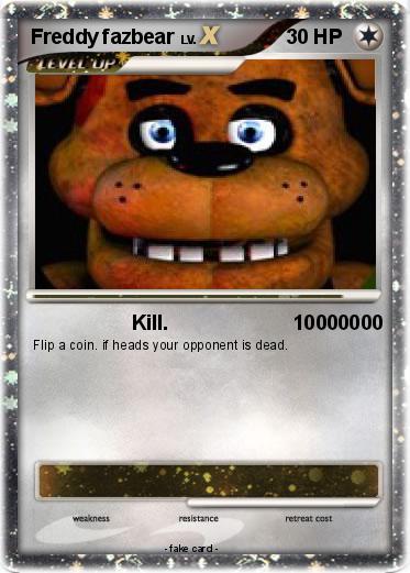 Pokemon Freddy fazbear