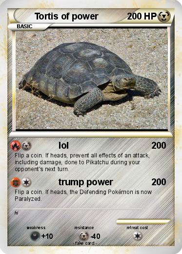 Pokemon Tortis of power