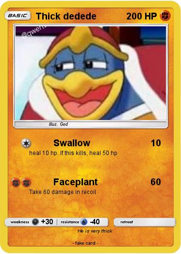 Pokemon Thick dedede