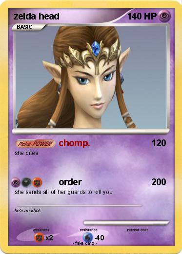 Pokemon zelda head