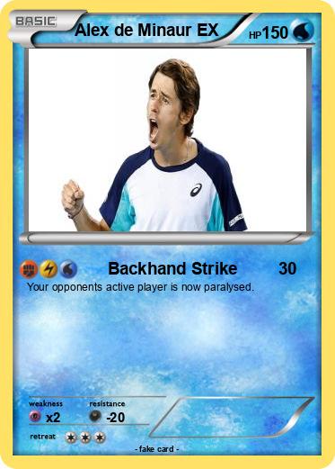 Pokemon Alex de Minaur EX