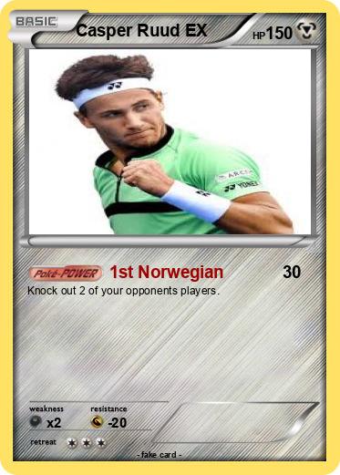 Pokemon Casper Ruud EX