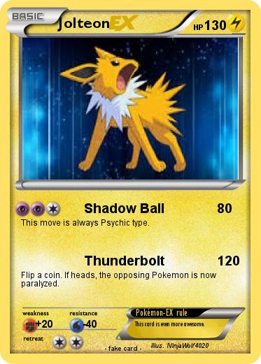 Pokemon Jolteon