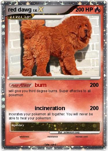 Pokemon red dawg
