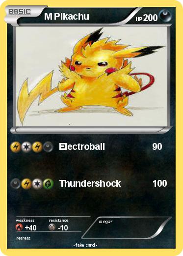 Pokemon M Pikachu