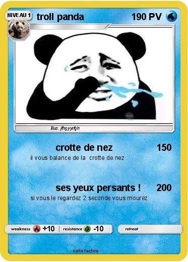 Pokemon troll panda