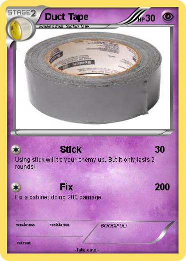 Pokemon Duct Tape