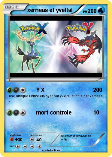 Pokemon xerneas et yveltal