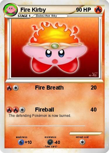 Pokemon Fire Kirby