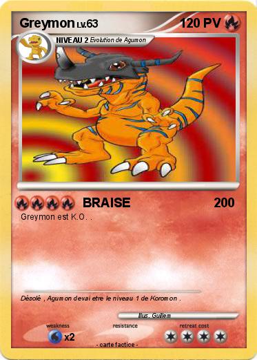 Pokemon Greymon