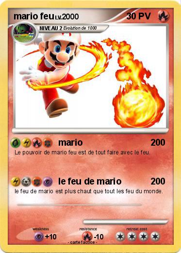 Pokemon mario feu