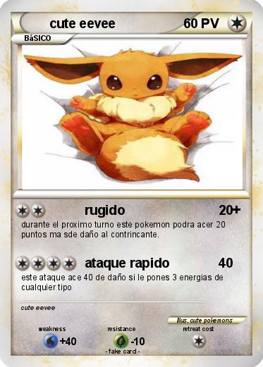 Pokemon cute eevee