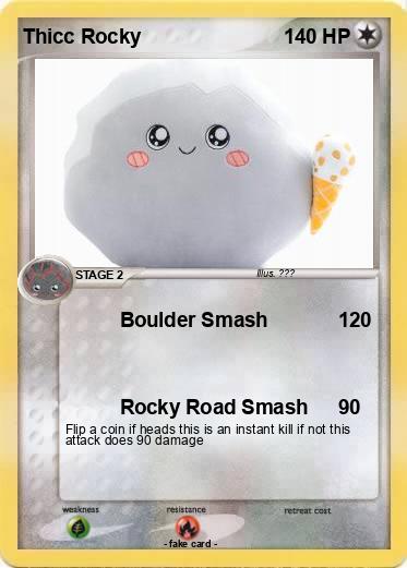 Pokemon Thicc Rocky