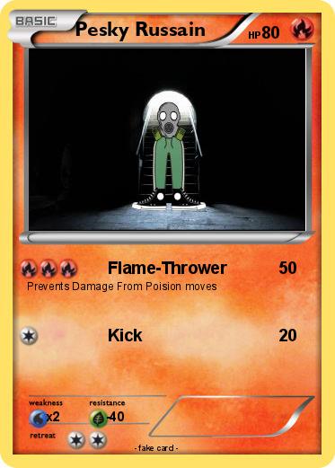 Pokemon Pesky Russain