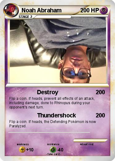 Pokemon Noah Abraham