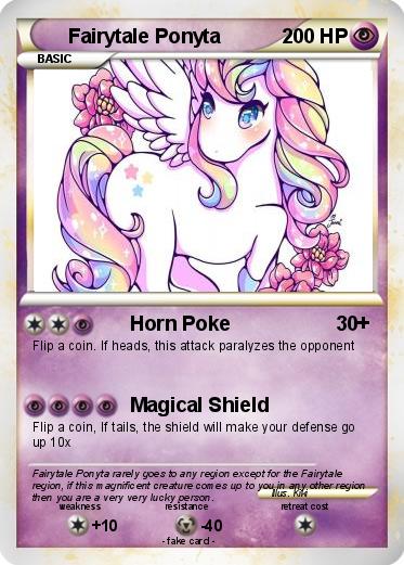 Pokemon Fairytale Ponyta