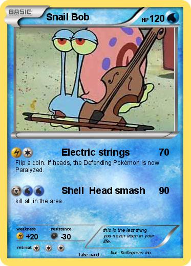 Pokemon Snail Bob
