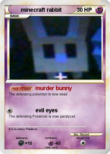 Pokemon minecraft rabbit