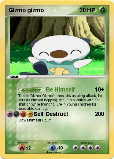 Pokemon Gizmo gizmo