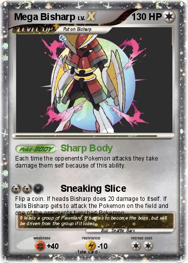 Pokemon Mega Bisharp
