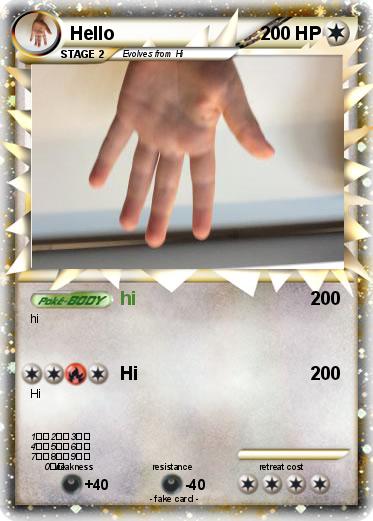 Pokemon Hello