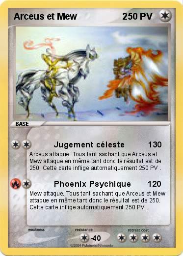 Pokemon Arceus et Mew                  2