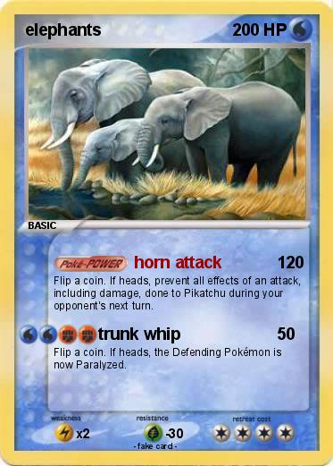 Pokemon elephants
