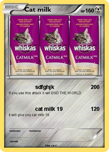 Pokemon Cat milk