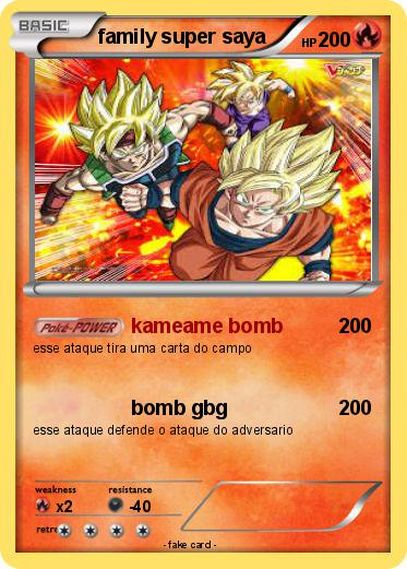 Pokemon family super saya