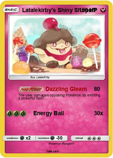 Pokemon Latalekirby's Shiny Slurpuff