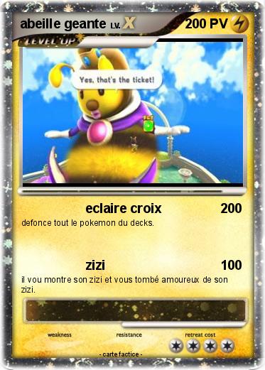 Pokemon abeille geante