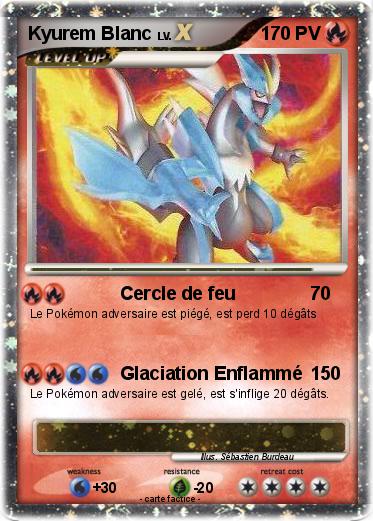 Pokemon Kyurem Blanc