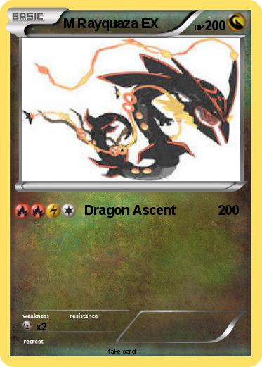 Pokemon M Rayquaza EX