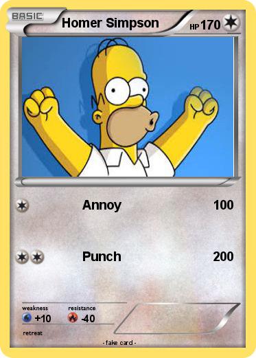 Pokemon Homer Simpson