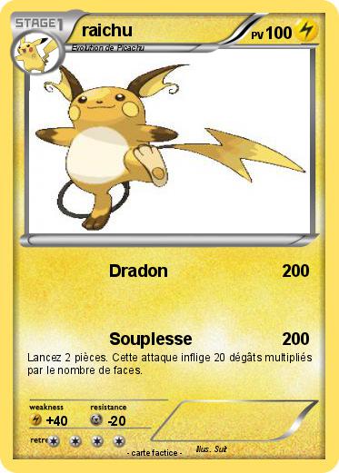 Pokemon raichu